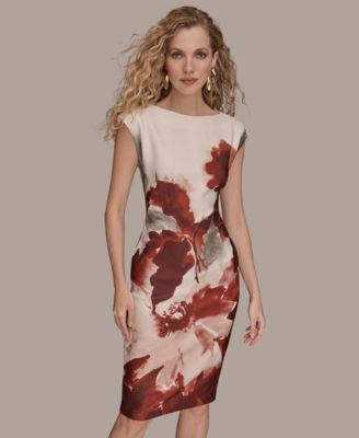 Women's Floral Sheath Dress