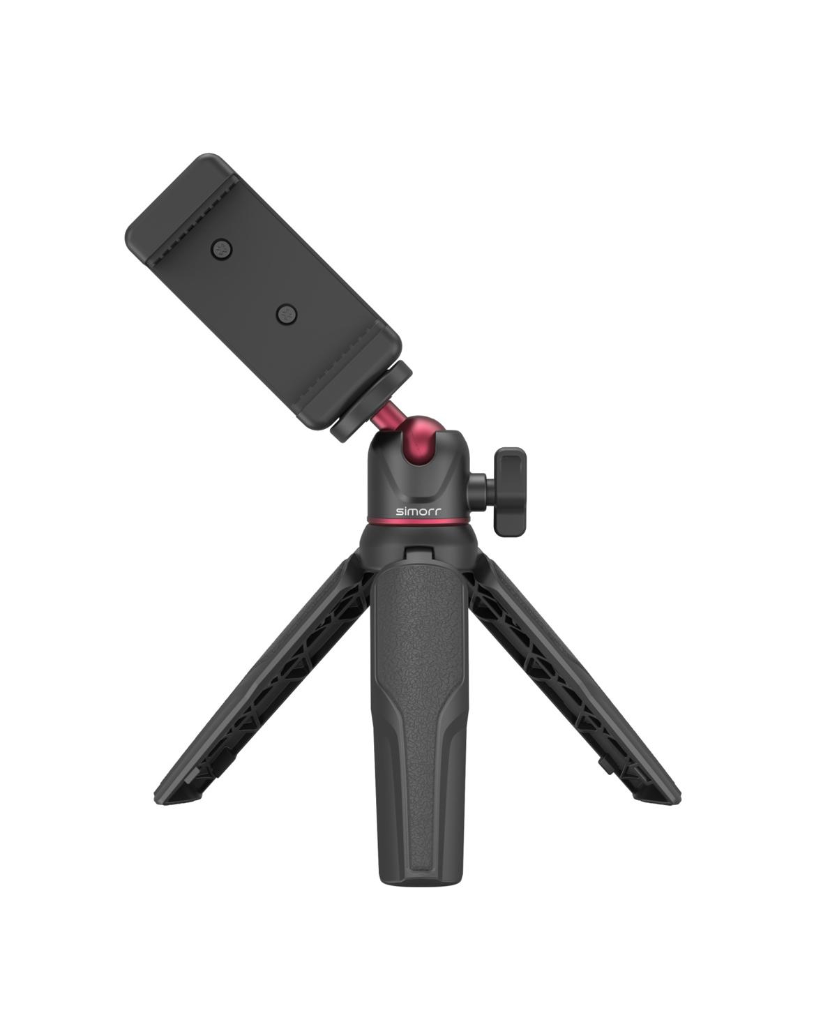 SmallRig simorr Vigor Vk-20 Vlog Tripod Kit with Single Cold-Shoe Phone Clamp, Kaimu Black