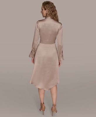 Women's Satin Midi Dress