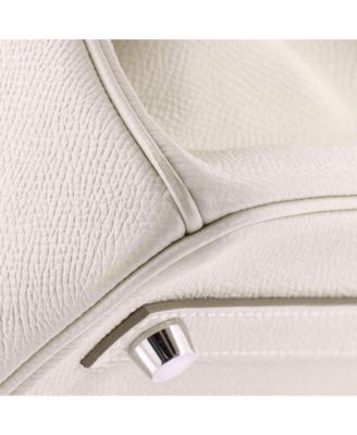 Birkin 30 Handbag Light Epsom with Palladium Hardware