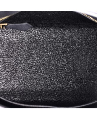 Kelly 25 Handbag Black Epsom with Gold Hardware