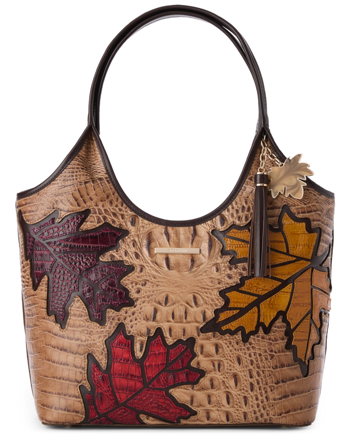 Brahmin Women's Melora Toffee Cartland Tote In Brown