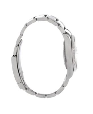 Oyster Perpetual Datejust Automatic Watch in Stainless Steel and White Gold 36mm