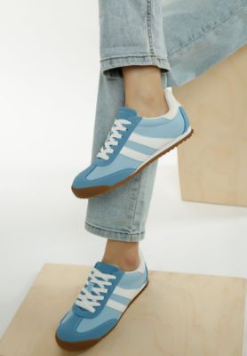 Womens Peak Burn Casual Lace-Up Sneakers