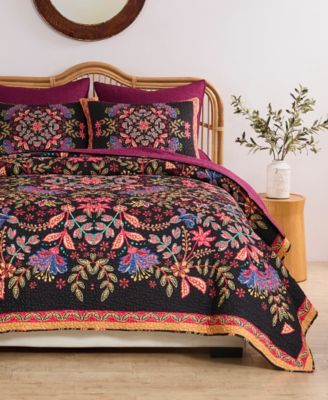 Jessa Vintage Boho 3-Pc. Quilt Set, Full/Queen