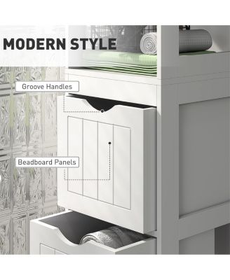 Modern Bathroom Cabinet with Storage Shelves for Organized Space