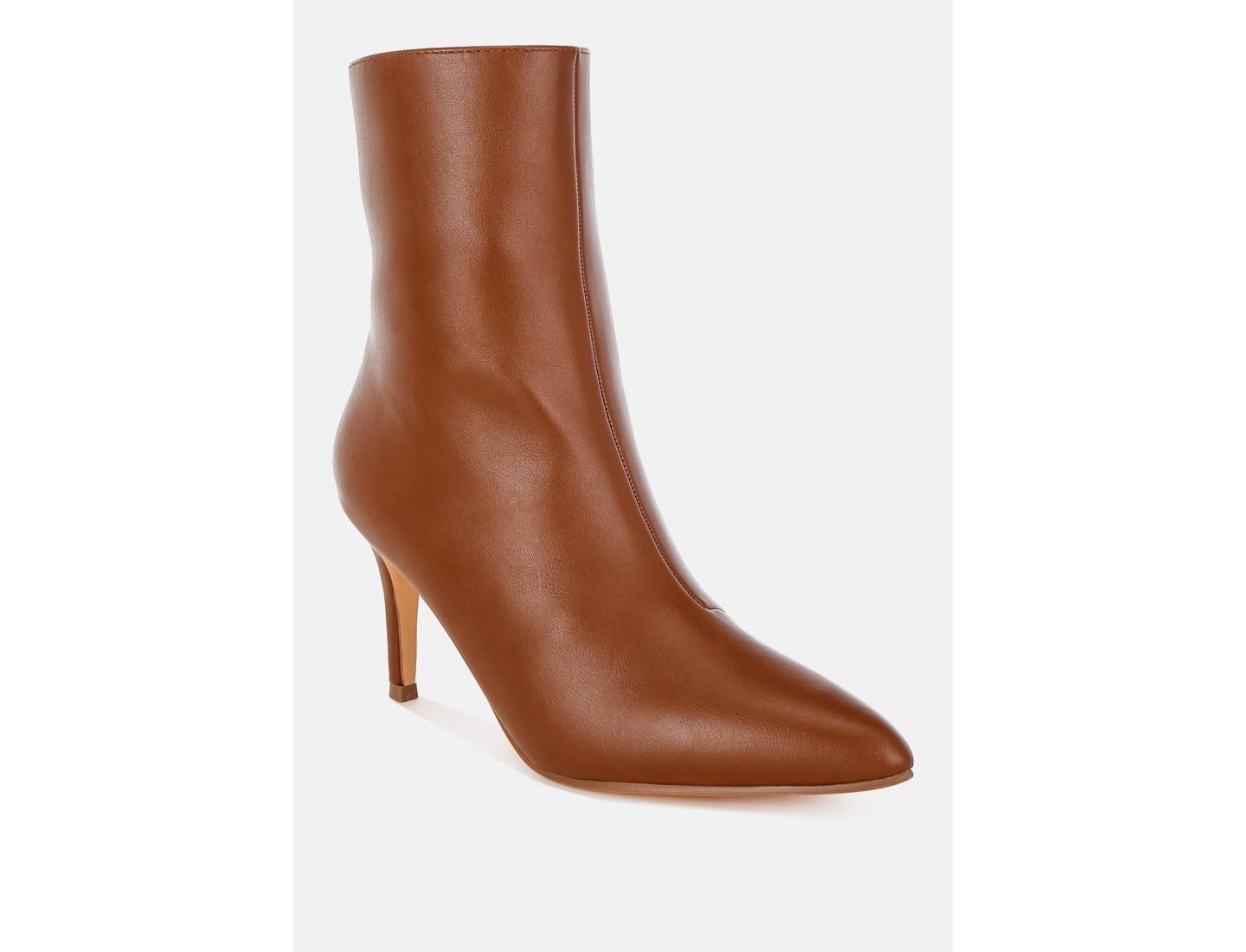 Женские ботинки London Rag Nicene Harness Detail Stiletto, цвет: Бежевый / Хаки — фото 5