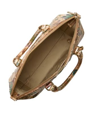 Women's Duxbury Melbourne Large Leather Satchel Bag