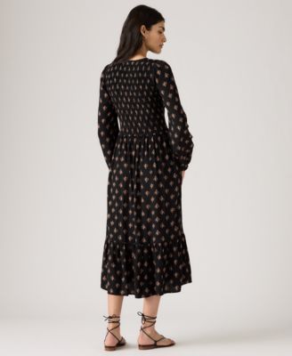 Women's Esme Long Sleeve Midi Dress