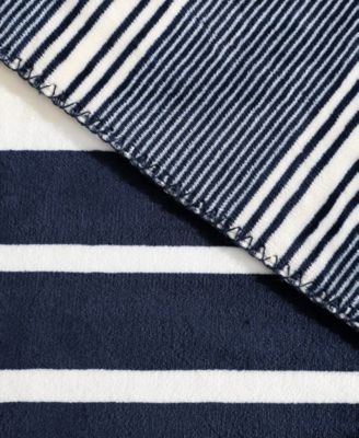 Printed Reversible Lush Throw, 70" x 50"