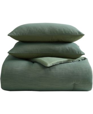 Herringbone Jacquard Chenille Solid 2-Pc. Comforter Set, Twin