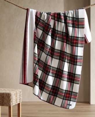 Printed Reversible Lush Throw, 70" x 50"