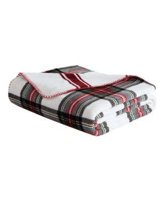 Printed Reversible Lush Throw, 70" x 50"