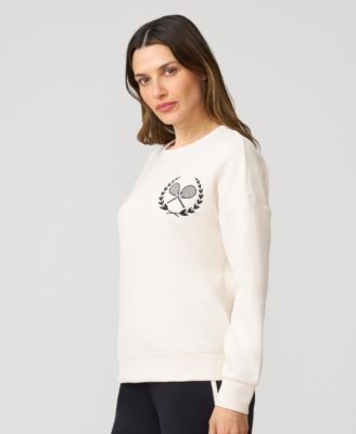Women's Embroidered Tennis Yummy Sweatshirt