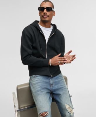 Men's Full-Zip Scuba Knit Hoodie, Macy's Exclusive