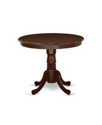 5 PC wood Mahogany Finish Dining Room Set