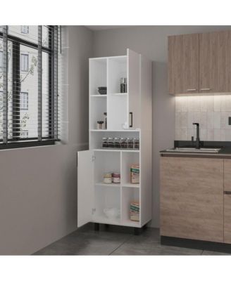 Bentonia Pantry, Kitchen, White