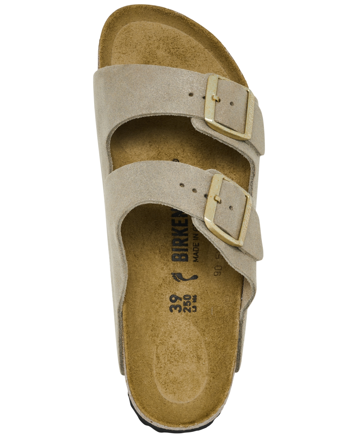 Birkenstock Women's Arizona Soft Footbed Suede Leather Sandals