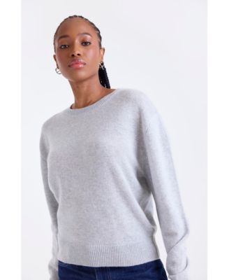 Women's Maila Long Sleeve 100% Cashmere Sweater