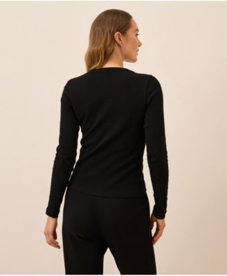 Women's Dream Rib Slim Henley