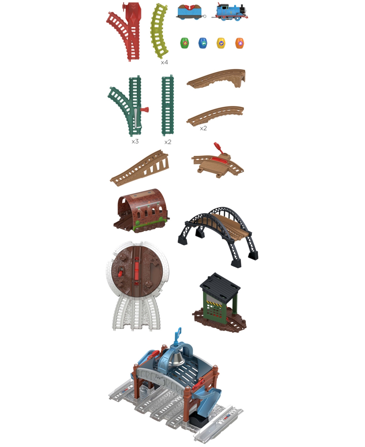 Thomas & Friends Load And Launch Barrel Delivery Set In Multi