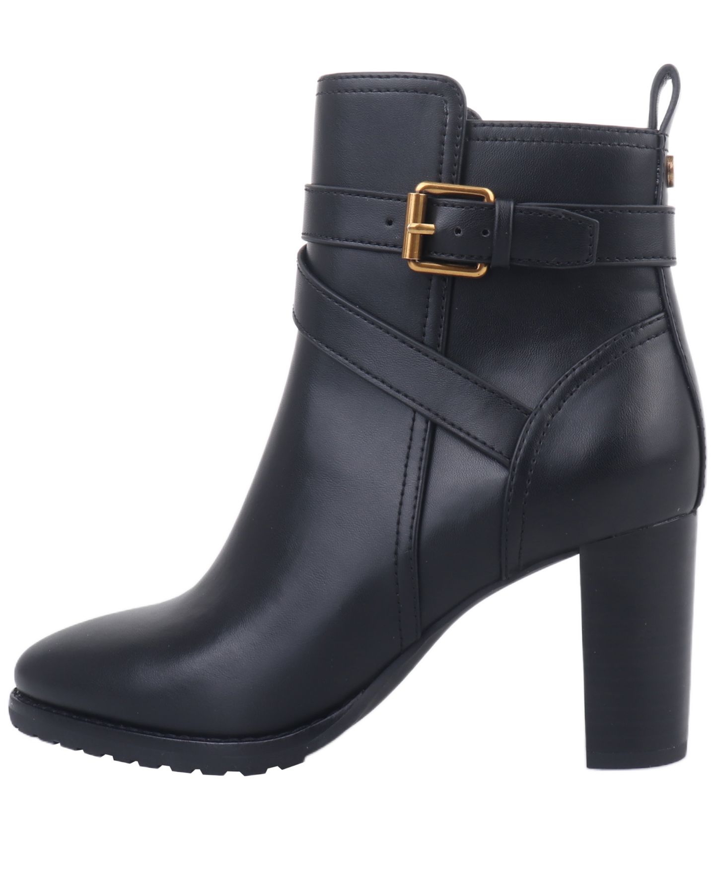 Женские ботинки Giani Bernini Ninha Block Heel Dress Booties, цвет: Чёрный — фото 6
