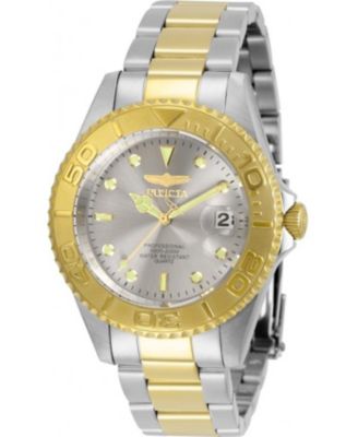 Men's 29943 Pro Diver  Quartz 3 Hand Grey Dial Watch