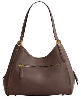 Bella Medium Leather Shoulder Bag