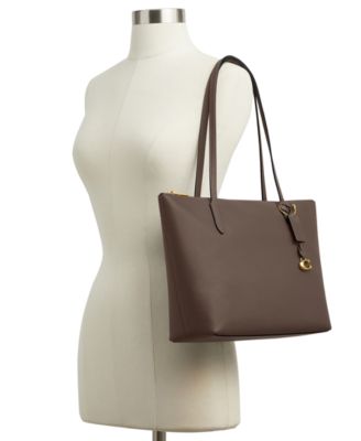Bella Small Pebbled Leather Tote Bag