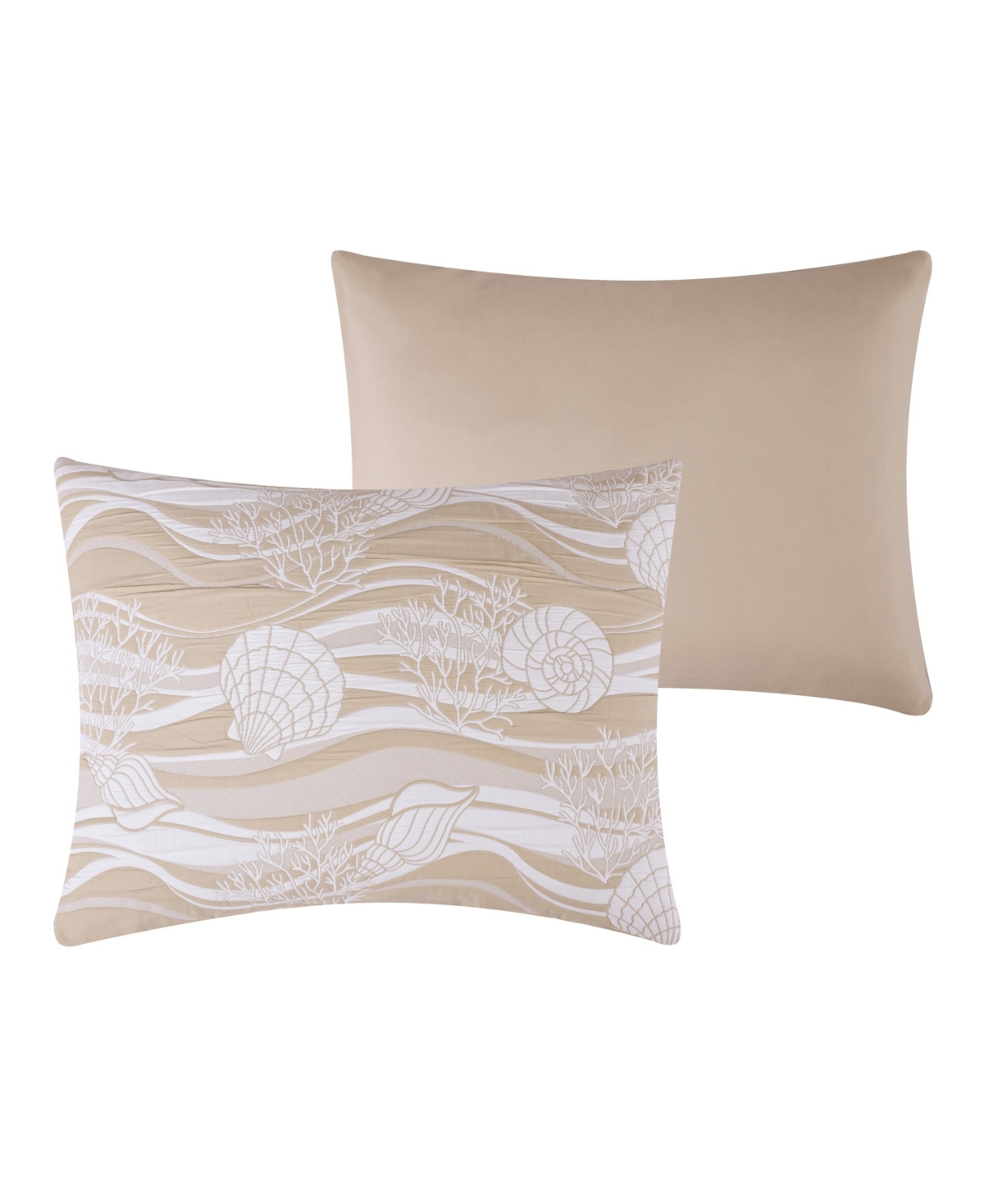 Greenland Home Fashions Dover Reversible Matelasse 3-pc. Coverlet Set, Full/queen In Brown