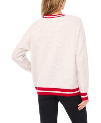 Women's "SLEIGH" Crewneck Long-Sleeve Sweater