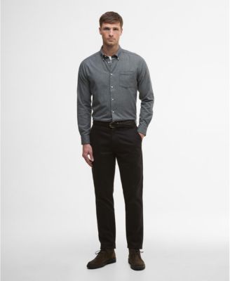 Men's Turner Tailored-Fit Micro-Houndstooth Button-Down Shirt 