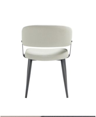 Luce Textured 22.9" Leatherette Upholstered Dining Chair