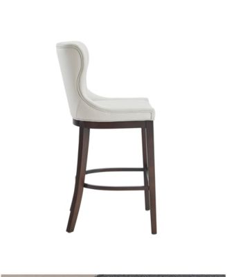 Blair 43.9" Leatherette Upholstered Barstool