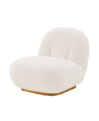 Edina Modern 27.17" Boucle Fabric Upholstered Accent Chair