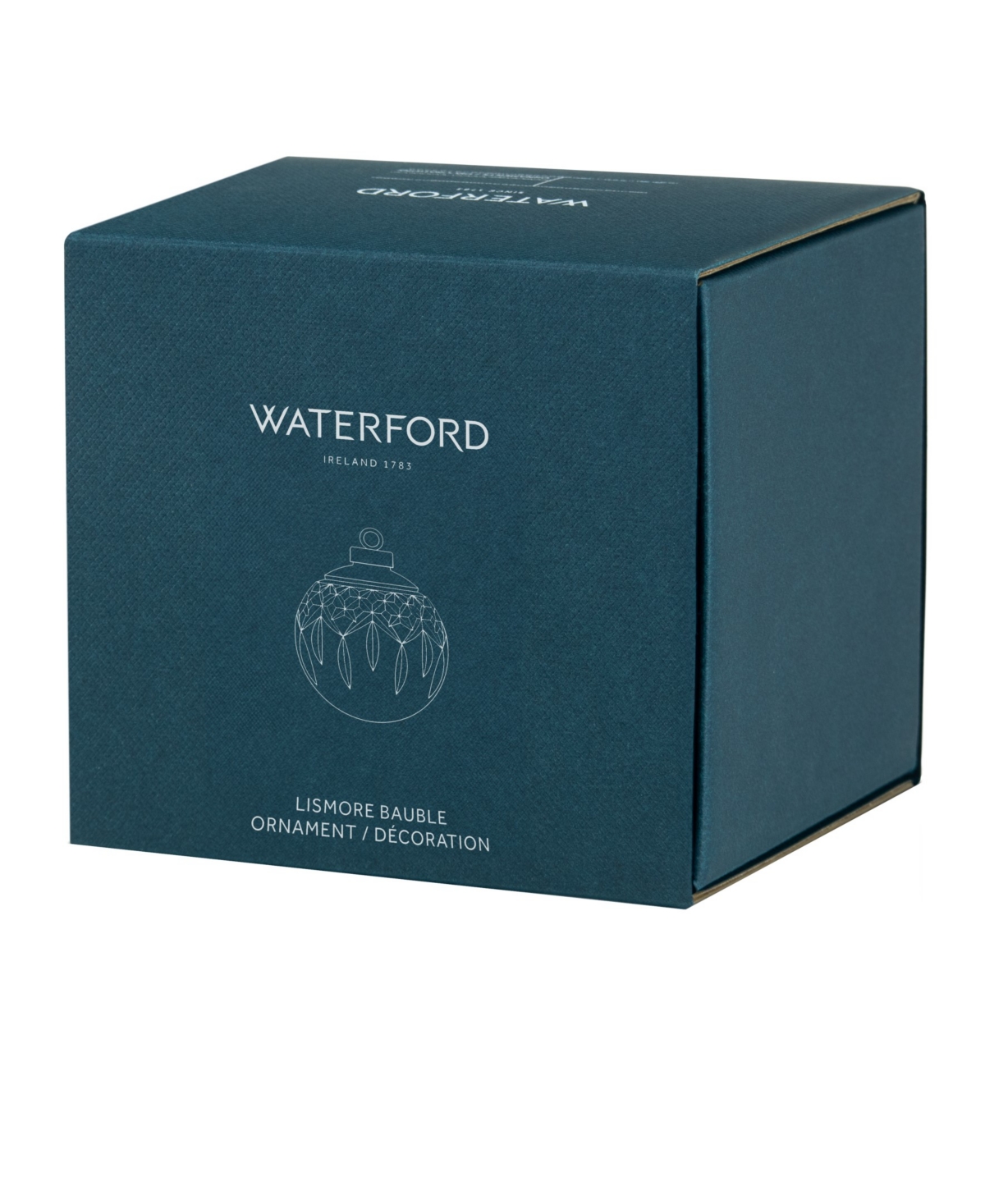 Waterford Lismore Bauble Ornament In Transparent