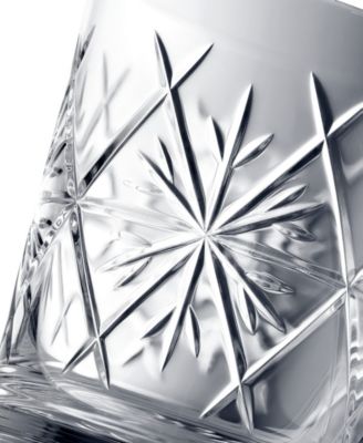 Winter Wonders Snowflakes Double Old-Fashioned Glasses, Set of 2