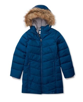 Girls Fleece Lined Parka