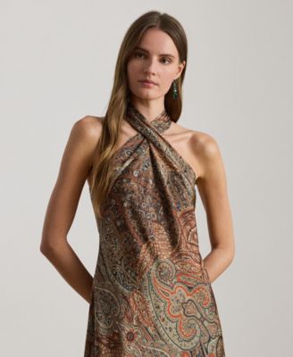 Women's Halter Cocktail Dress