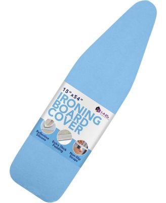 Ironing Board Cover and Pad - 15" x 54" - Large Fits All Standard Sizes - Heat Reflective Iron Pad for Table Top