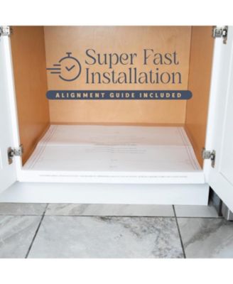 Pull Out Cabinet Organizer with Chrome Finish 30 x 21 In