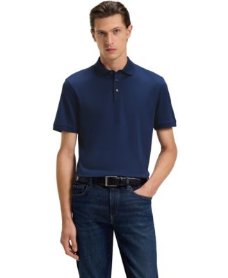 Hugo Boss - Men's Mercerized Cotton Regular-Fit Polo Shirt