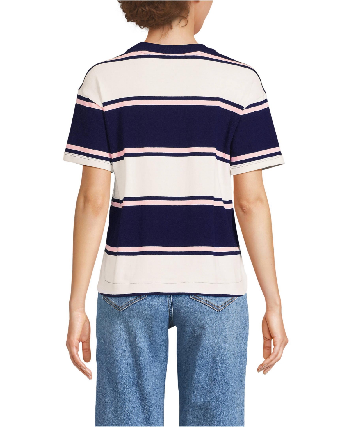 Lands' End Women's Short Sleeve Mariner T-Shirt