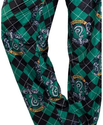 Big Girls Hogwarts Houses Crest Plaid Lounge Pants Pajamas