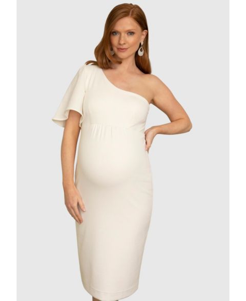 Женское платье Tiffany Rose Maternity Taylor One Shoulder, цвет: Слоновая кость