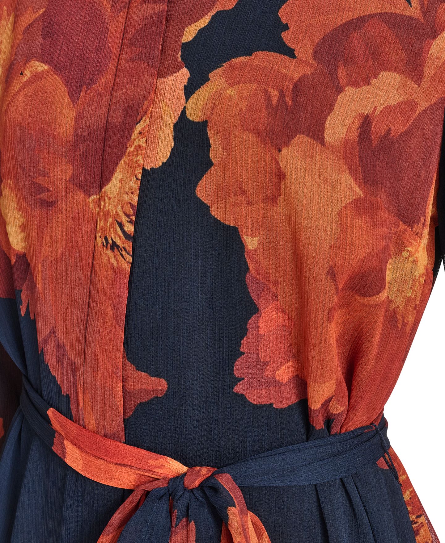 Женское платье Calvin Klein Printed Midi Shirtdress, цвет: Индиго / Разноцветный — фото 5