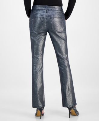 Petite Mid-Rise Bootcut Jeans 