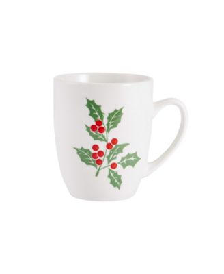 Holly Cheer 16 Pc. Dinnerware Set, Service for 4