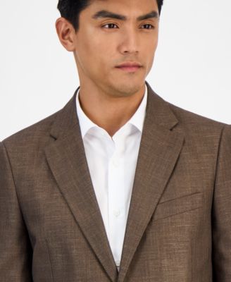 Men Modern-Fit Active Stretch Structure Weave Sport Coat  