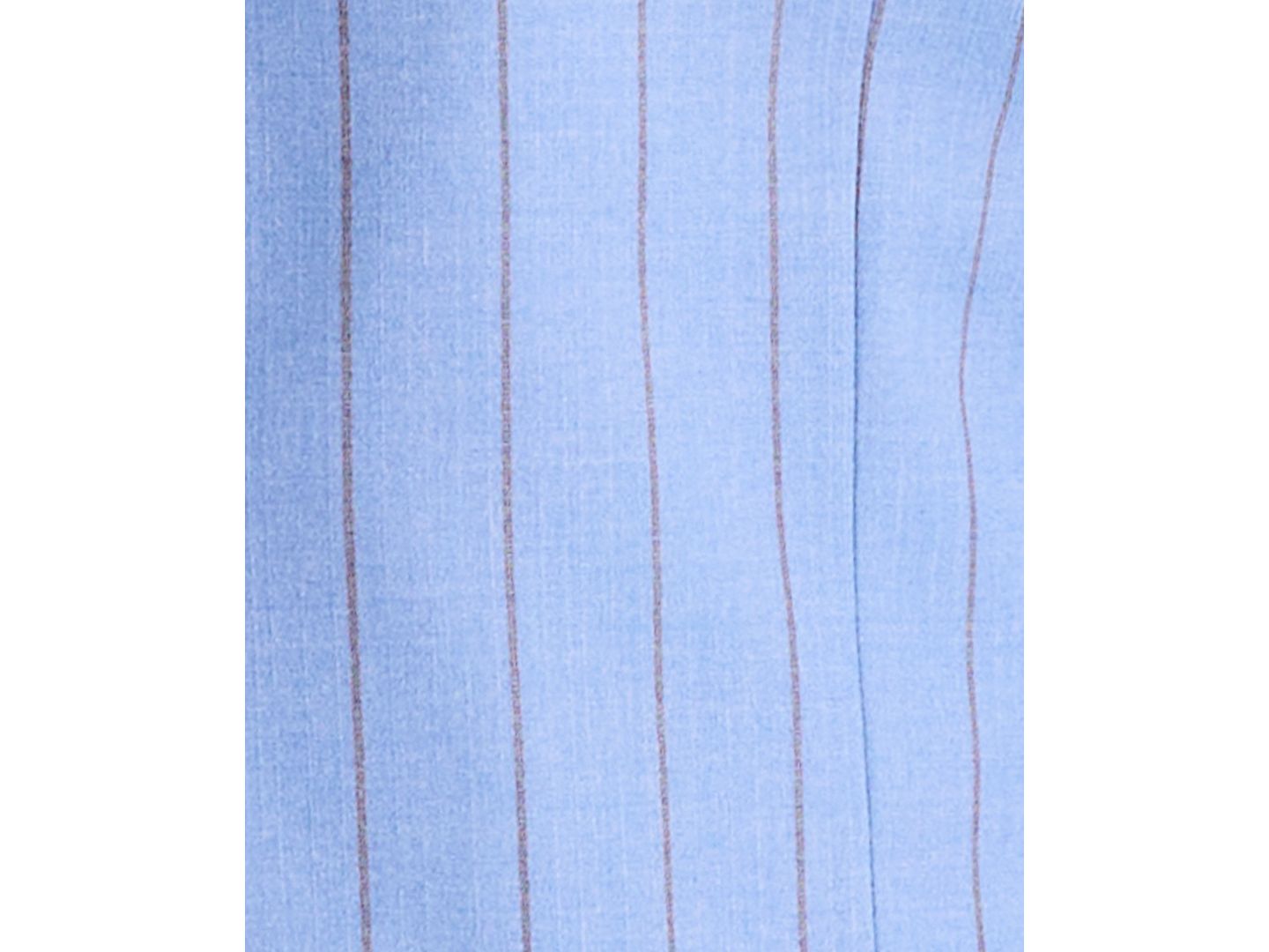 Мужские куртки Tayion Collection Classic-Fit Blue Pinstripe Suit Separates, цвет: Синий — фото 5
